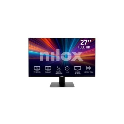 Monitor NILOX 27" IPS FHD VGA HDMI Negro (NXM27FHD11)