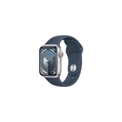 Apple Watch S9 GPS 41mm Plata Correa Azul (MR903QL/A)