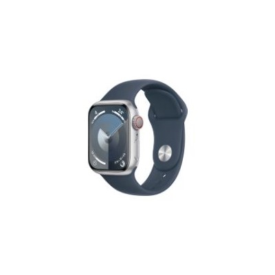 Apple Watch S9 GPS 4G 41mm Plata Corr. Azul (MRHW3QL/A)