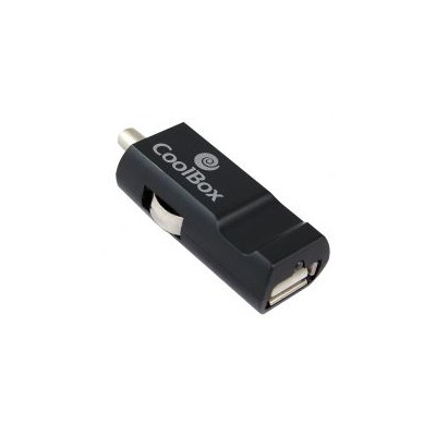 Cargador de Coche Coolbox USB 2.0 Negro (CDC-10)