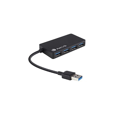 Hub NGS USB-A 3.0 a 4xUSB-A 3.0 Negro (IHUB3.0)