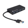 Hub NGS USB-A 3.0 a 4xUSB-A 3.0 Negro (IHUB3.0)