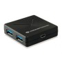 Hub CONCEPTRONIC 4xUSB 3.0 Negro (HUBBIES02B)