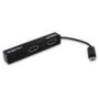 Hub Approx 4xUSB 2.0 Negro (APPHM4B)