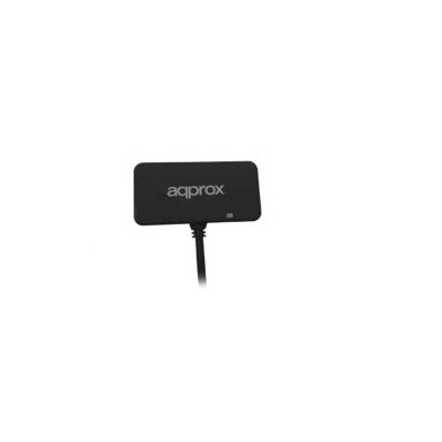 Hub Approx 3xUSB 2.0 1xUSB 3.0 Negro (APPHT7B)