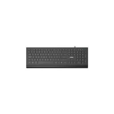 Teclado NILOX USB 2.0 1.5m Español Negro (NXKBE000014)