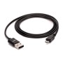 Cable Approx USB-A 2.0/M a mUSB-B/M 1m Negro (APPC38)