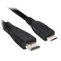 Cable Club 3D HDMI C/M a HDMI A/M 1m Negro (CAC-1350)