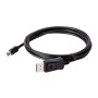 Cable Club 3D Mini DP/M a DP 1.4/M 2m Negro (CAC-1115)