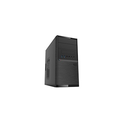 Caja UNYKA Dark Shadow 500W USB2/3 mATX Negra (52082)