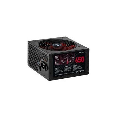 Fuente NOX NX 650W ATX PFC 87% 140mm Negra (NXS650)