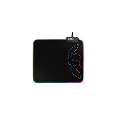 Alfombrilla Gaming KROM Knout RGB Negra (NXKROMKNTRGB)