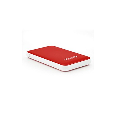 Caja TooQ HDD 2.5" SATA USB 3.0 Roja (TQE-2528R)