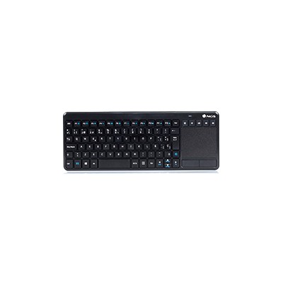 Teclado NGS Wireless 2.4GHz RF Negro (TV WARRIOR)