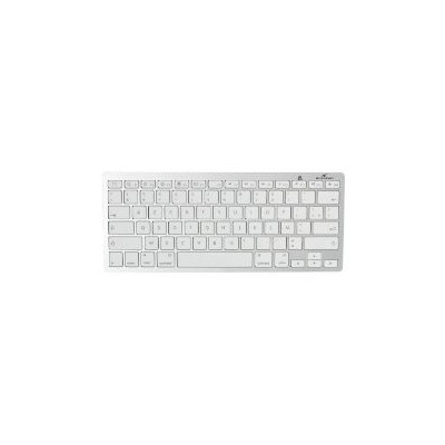 Teclado BLUESTORK BT Plata/Blanco (BS-KB-MICRO/BT/SP)