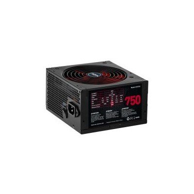 Fuente NOX NXS 750W ATX PFC 87% Negra (NXS750)