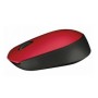 Ratón LOGITECH M171 Wireless 1000dpi Rojo (910-004641)