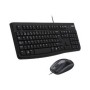 T+Ratón LOGITECH MK120 USB 1000dpi Negro (920-002550)