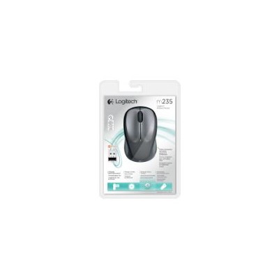 Ratón LOGITECH M235 Wireless 1000dpi Gris (910-002201)