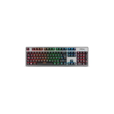 Teclado Mecánico KROM Kernel RGB USB Negro (NXKROMKRNL)