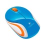 Ratón LOGITECH M187 Wireless 1000dpi Azul (910-002733)