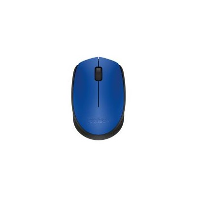 Ratón LOGITECH M171 Wireless 1000dpi Azul (910-004640)