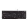 Teclado LOGITECH K120 USB Negro (920-002499)