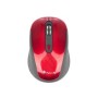 Ratón NGS Óptico Wireless RF 1600dpi Rojo (HAZE RED)