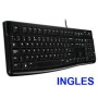 Teclado LOGITECH K120 USB OEM Inglés Negro (920-002479)