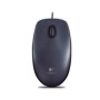 Ratón LOGITECH M90 USB-A 1000dpi Gris (910-001793)