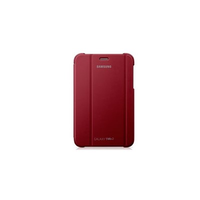 Funda Samsung 7" Cuero Folio Tab 2 Roja(EFC-1G5SRECSTD)