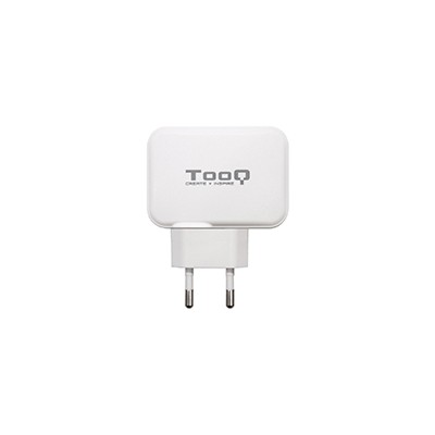 Cargador Pared TooQ USB-A/C 27W Blanco (TQWC-2SC02WT)