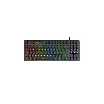 Teclado Mecánico Mars Gaming LED RGB USB Negro(MKTKLES)