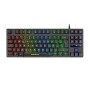 Teclado Mecánico Mars Gaming LED RGB USB Negro(MKTKLES)