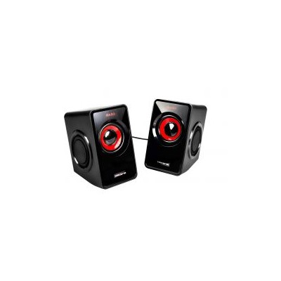 Altavoces Mars Gaming 2.0 10W USB 3.5mm Negros (MS1)