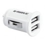 Cargador de Coche B-MOVE 2xUSB-A 2.0 Blanco (BM-USB02)