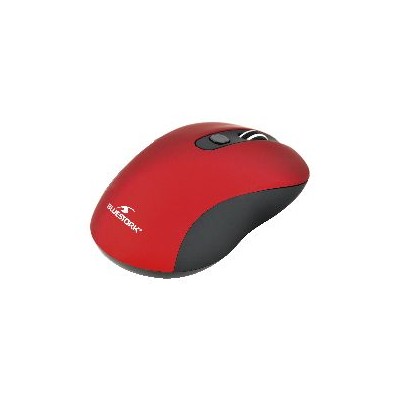 Ratón BLUESTORK Óptico RF 1200dpi Rojo (M-WLOFF60-RED)