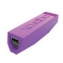 PowerBank Approx 2200mAh mUSB USB-A Púrpura(APPPB22EVP)