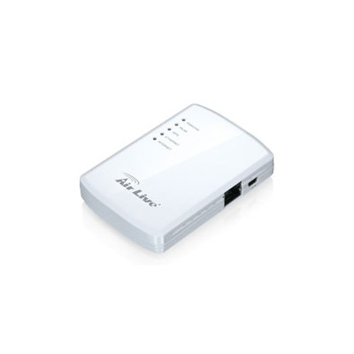 Router Air Live WiFi 4 1xUSB 2.0 Blanco (TRAVELER3G)