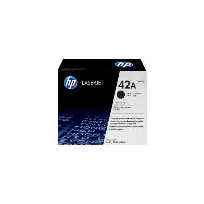 Toner HP LaserJet 42A Negro 10000 páginas (Q5942A)