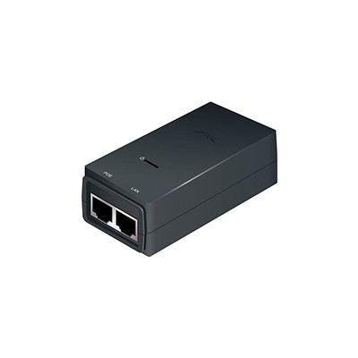 Inyector PoE Ubiquiti 24VDC 0.5A Negro (POE-24-12W-G)