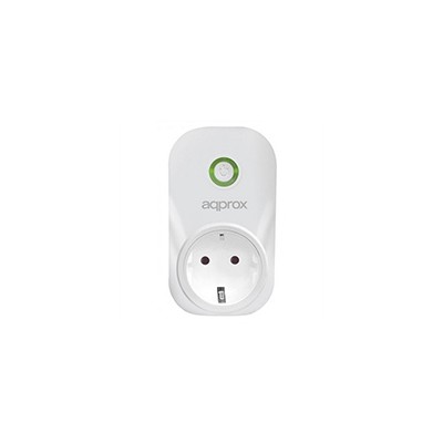 Enchufe Inteligente Approx WiFi 2000W Blanco (APPSP10)