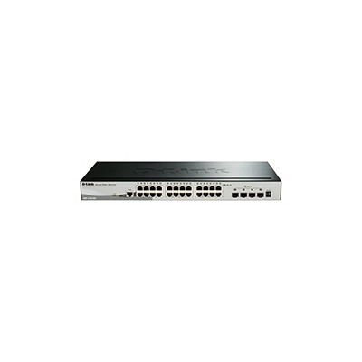 Switch D-Link 24xRJ45 GbE 4SFP+ Rack (DGS-1510-28X)