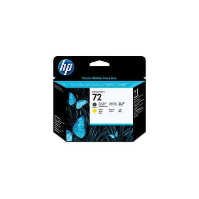 Cabezal HP DesignJet 72 Negro Mate/Amarillo (C9384A)