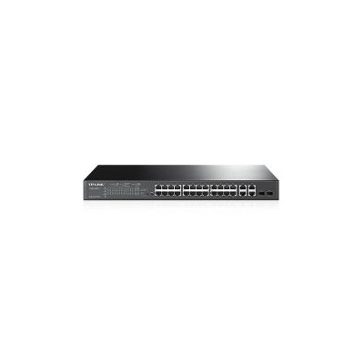 Switch TP-Link 24xRJ45 2xSFP PoE+ 1U Negro (TL-SL2428P)