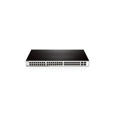 Switch D-Link 48xRJ45 GbE 4xSFP Rack 1U (DGS-1210-52)