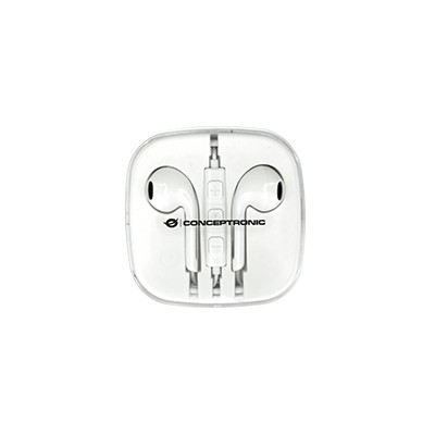 Auric CONCEPTRONIC 3.5mm Pack 5 Blancos (CTEARPLUG5)