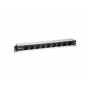 Regleta EQUIP 9 Tomas Cable 2m Rack 19" 1U (EQ333292)