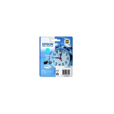 Tinta Epson 27 T2702 Cian 3.6ml 300 pág (C13T27024012)