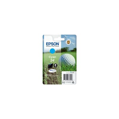 Tinta Epson 34 Cian 4.2ml 300 páginas (C13T34624010)